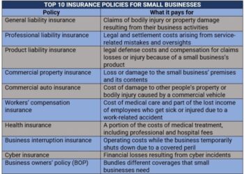 Everything you need to know about insurance for small businesses ...